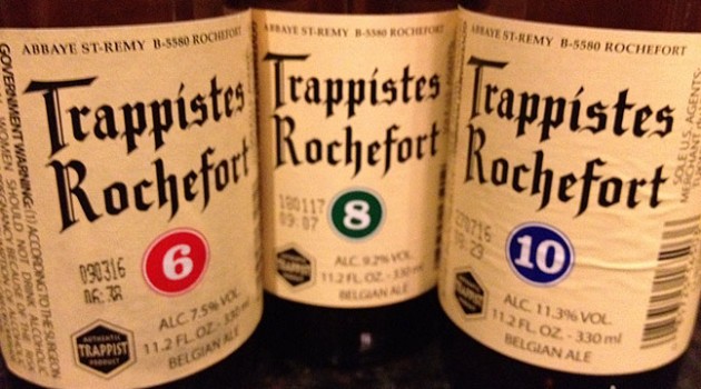 The Rochefort Flight – A Trio of Belgian Trappist Ales
