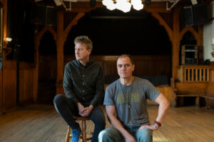 Jason Narducy and Michael Shannon