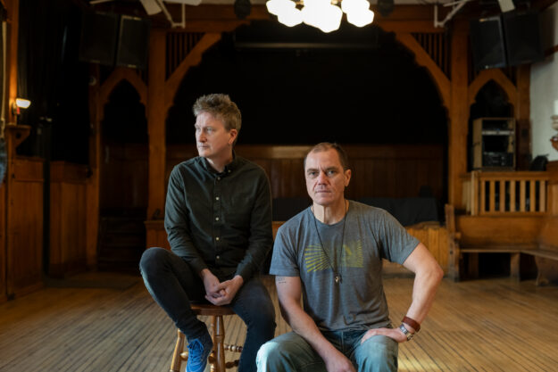 Jason Narducy and Michael Shannon