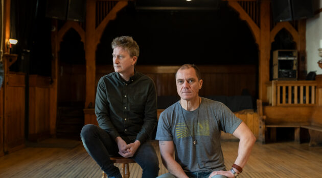 Jason Narducy and Michael Shannon