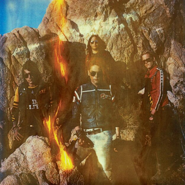 My Chemical Romance strike a pose.