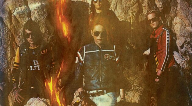 My Chemical Romance strike a pose.