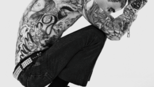 Travis Barker poster.